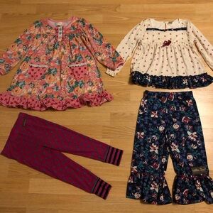 “Matilda Jane” bundle of pjs size 4